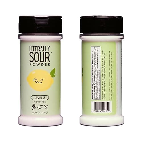 Literally Sour Powder | Levels of Sour • Made in USA • Gluten‑Free & Dye Free • Ideal for Fruits, Drinks, Lemonade & Candy (Level 2) - Image 1