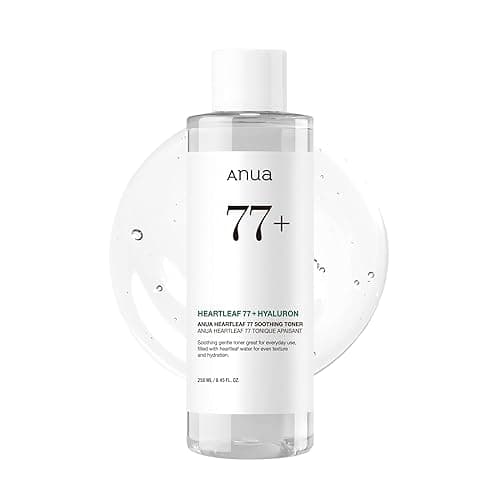 ANUA Heartleaf 77 Soothing Toner, Moisturizing & Calming Facial Toner for Glass Skin, Panthenol, Hyaluronic Acid, Hydration for Sensitive Skin, Vegan, Korean Skin Care, 250ml/8.45 fl.oz. - Image 1