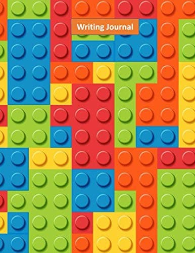 Writing Journal for Boys: Writing Journal for Boys: Cool LEGO Pattern Notebook with Lined & Blank Pages: Perfect for Prayer/Gratitude/Summer ... Journal for & Write (Boys Writing Journals) - Image 1