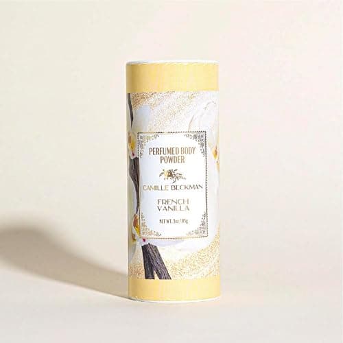 French Vanilla Scented Talc-Free Body Powder, Perfumed Dusting Powder, Camille Beckman 3 Ounce thumbnail 2