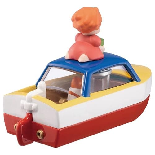 Takara Tomy Dream Tomica Ghibli Full 05 Ponyo on The Cliff Sosuke Pom Boat, thumbnail 4