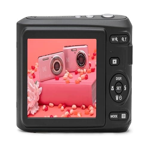 Kodak PIXPRO FZ45 16MP Point and Shoot Digital Camera with 4X Optical Zoom - Compact 27mm Wide Angle Lens for Clear Photos - 2.7 Inch LCD Screen for Families and Travelers - Pink thumbnail 4