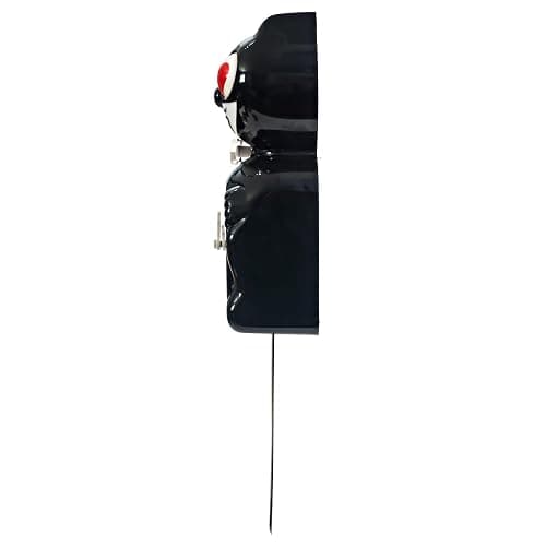 KIT CAT Klock Classic Black with Heart Eyes - Iconic Cat Clock with Moving Heart Eyes and Tail, Battery Operated Wall Clock, Made in USA, Perfect for Home Decor, Mid-Century Modern Clock, Unique Gift thumbnail 4