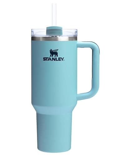 STANLEY Quencher H2.0 Tumbler with Handle and Straw 40 oz | Flowstate 3-Position Lid | Cup Holder Compatible for Travel | Insulated Stainless Steel Cup | BPA-Free | Agave - Image 1