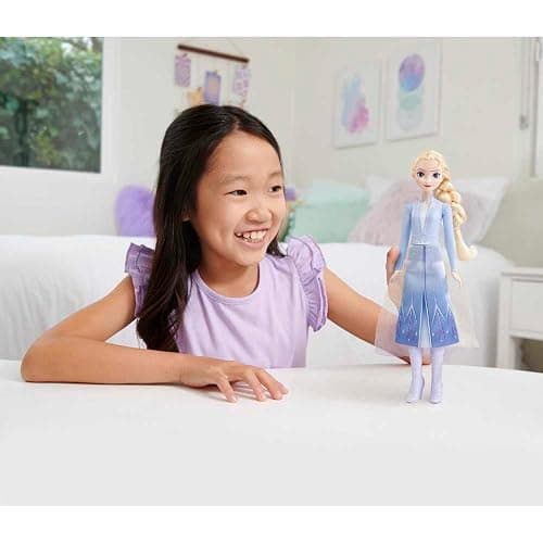 Mattel Disney Frozen Toys, Elsa Fashion Doll & Accessory with Signature Look, Inspired by Disney Frozen 2 thumbnail 2