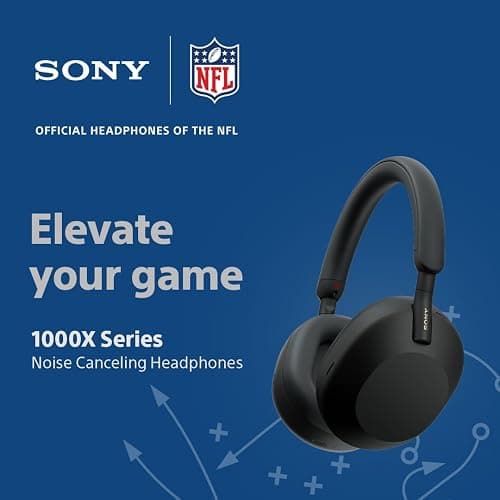 Sony WH-1000XM5 Premium Noise Cancelling Wireless Headphones, Silver | Auto NC Optimizer, Up to 30 Hrs of Battery, Carrying Case, Crystal Clear Calls, Touch Control, Multipoint Connection thumbnail 2