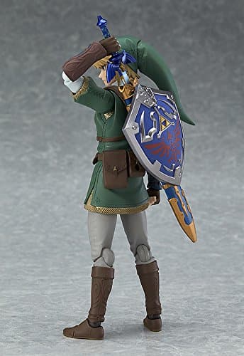 Good Smile The Legend of Zelda Twilight Princess Link (Deluxe Version) Figma Action Figure, 180 months to 1188 months thumbnail 7