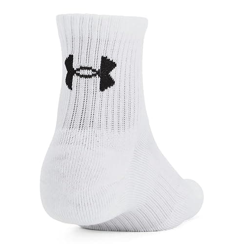Under Armour Unisex-Adult Training Cotton Quarter Socks 6 Pack thumbnail 3