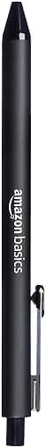 Amazon Basics Black Ballpoint Pens for Smooth Writing, Retractable, 12-Pack thumbnail 4