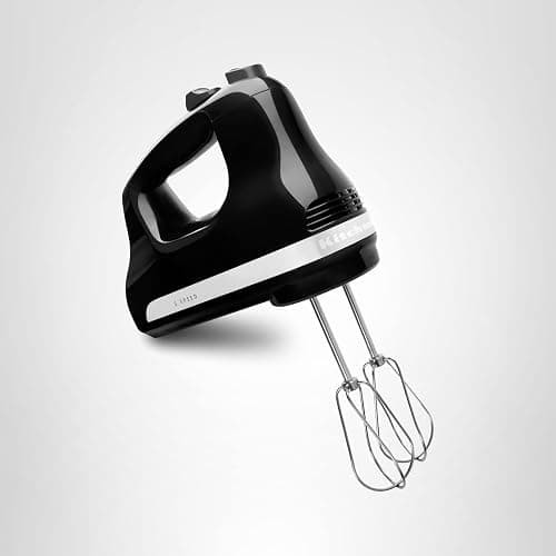 KitchenAid 5 Ultra Power Speed Hand Mixer KHM512, Onyx Black thumbnail 4