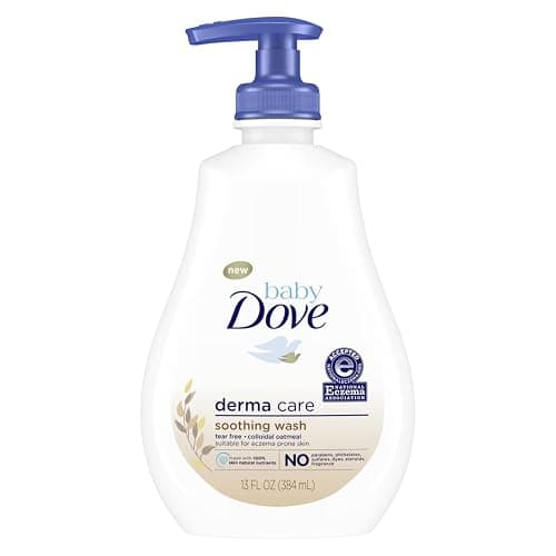 Baby Dove Derma Care Soothing Wash 13 oz and Soothing Cream 5.1 oz Eczema Care Set for Sensitive Skin thumbnail 2