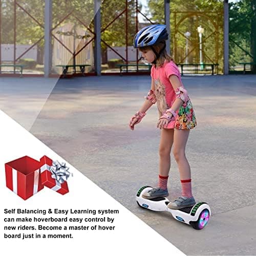 self balance scooter Built-in Bluetooth Speaker - UL 2272 Certified Hover Board for Kids (No Carrying Bag) thumbnail 8