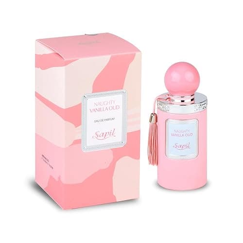 Sapil Naughty Vanilla Oud Eau De Parfum for Women – Long-Lasting Sweet Vanilla & Caramel Perfume with Musk, Amber & Oud – Luxury Arabic Gourmand Fragrance – 3.38 oz thumbnail 3