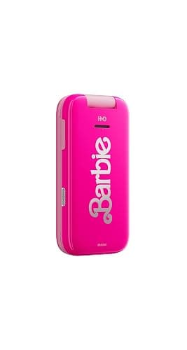 HMD Barbie Pink Mobile Flip Phone. Unlocked thumbnail 4