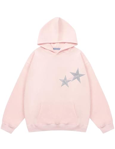Aelfric Eden Star Hoodies Y2k Oversized Graphic Hoodies Aesthetic 90s Crewneck Sweatshirt Long Sleeve Pullover Tops thumbnail 2