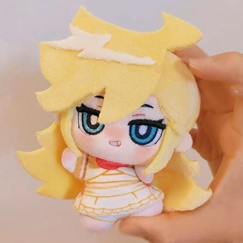 QAHEART Anime Stocking Plush Pillow Figure Panty Plush Doll Soft Hug Pillow Stocking Figure Throw Bag Pendants 3.94IN thumbnail 2