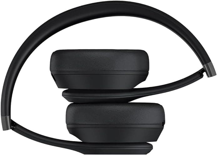 Beats Solo 4 - Wireless Bluetooth On-Ear Headphones, Apple & Android Compatible, Up to 50 Hours of Battery Life - Matte Black (Renewed) thumbnail 2