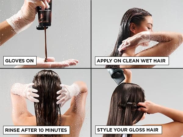 Garnier Olia Gloss - 10 Min Tinted Hair Mask – Old Money Blonde –Up to 72h Mirror-Like Shine* With A Touch Of Colour For Up To 6 Washes** - Corrects Up To 1 Year Of Damage*** thumbnail 5