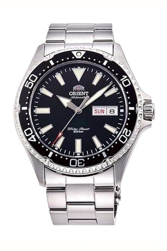 ORIENT Kamasu/Mako III Men's Automatic Manual Winding Sports Steel or Silicone Divers' Watch with Screw Crown and Sapphire Crystal thumbnail 3