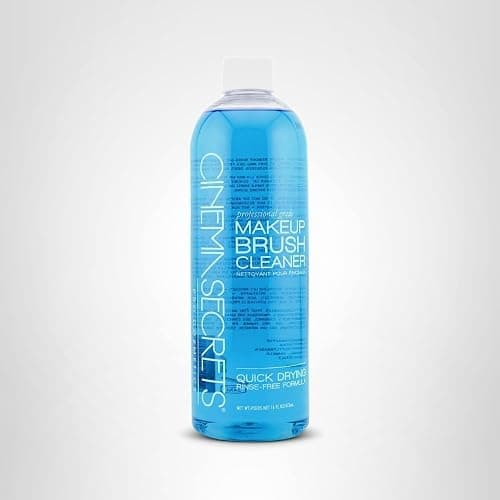 Cinema Secrets Original Blue Vanilla Makeup Brush Cleaner Solution - Professional Cleanser for Makeup Brushes - Quick-Drying, Rinse-Free Formula - Removes Stubborn Waterproof Make Up thumbnail 9