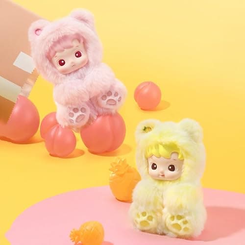 POP MART HACIPUPU Gummy Bear Series-Vinyl Plush Pendant Whole Set, Articulated Character Premium Design Gifts for Women Fan-Favorite Collectible Toy Art Toy Action Figure thumbnail 2