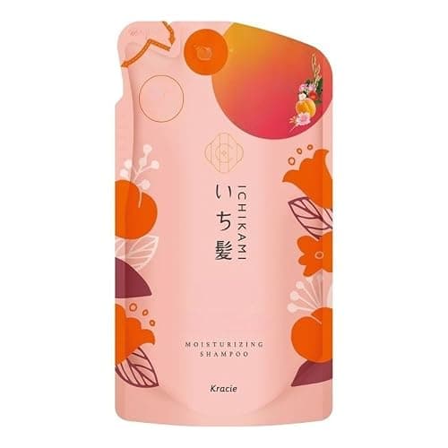TokyoSuperSale Ichikami Moisturizing Care Shampoo Refill, 330ml, Cuticle Smoothing Formula, Kracie - Image 1