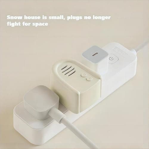 Elite Aiwei Wireless Doorbell, Cute Rabbit and Snow House Doorbell- Wireless remote control distance of 200 feet, 1 Receiver + 1 Transmitter- Cream White thumbnail 3