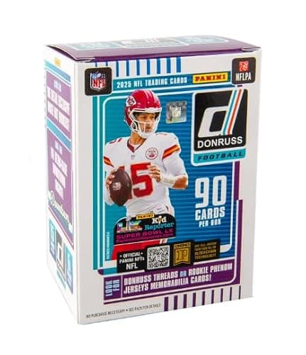2025 Donruss Football Trading Cards Blaster Box (90 Cards) (Downtown) - Image 1
