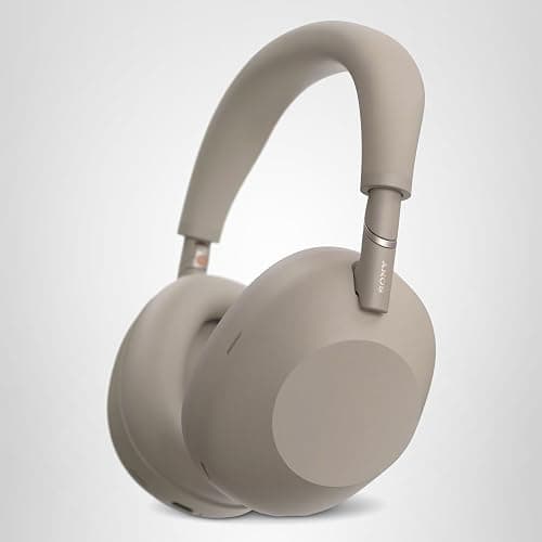 Sony WH-1000XM6 The Best Noise Cancelling Wireless Headphones, HD NC Processor QN3, 12 Microphones, Studio-Quality, New Sandstone Color thumbnail 23