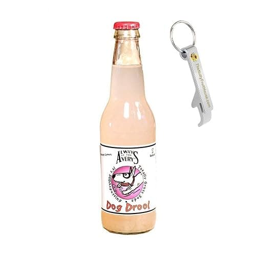 Avery's "Totally Gross" Dog Drool Soda Pop 12-Ounce Bottle 1 Count (With Exclusive Stainless Steel Bottle Opener) - Image 1