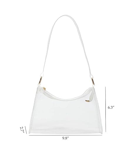 Lackycc Clear Bag for Stadium Events Women's Purse Handbags Small Purse shoulder bag Crossbody Bag thumbnail 6