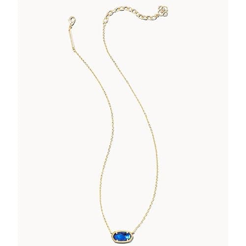 Kendra Scott Elisa Pendant Necklace for Women, Fashion Jewelry, 14k Gold-Plated thumbnail 2