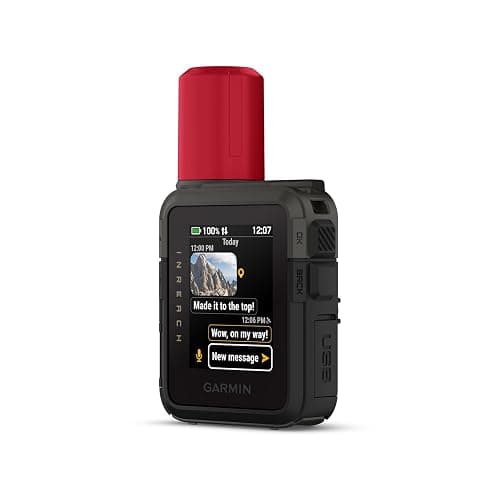 Garmin inReach Mini 3 Plus Satellite Communicator Color Touchscreen Bundle | For Off-Grid Messaging, SOS & Location Sharing | Interactive SOS | LiveTrack | 350-Hour Battery + More thumbnail 2