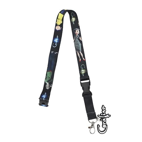 Bioworld Coraline Sublimated Strap Lanyard - Image 1