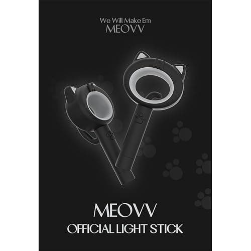 KPOP HEAVEN MEOVV Official LightStick + 5 Official Photocards & 3 Extra Photocards Set thumbnail 2