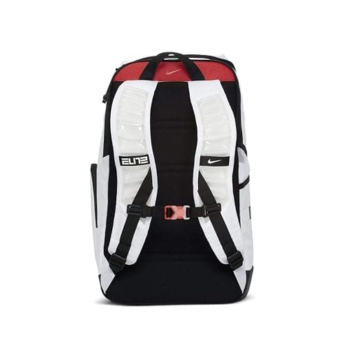 Nike Elite Pro Basketball Backpack BA6164 One Size (WHITE/UNIVERSITY RED/BLACK) thumbnail 4