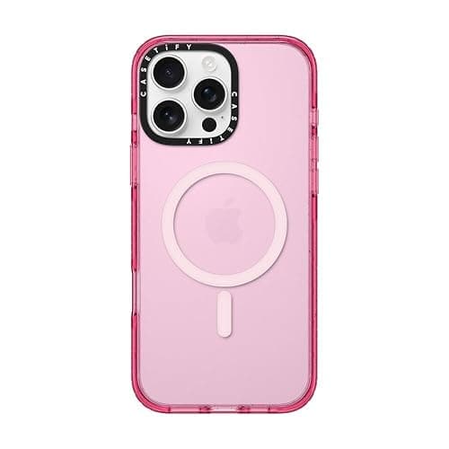 CASETiFY Impact iPhone 16 Pro Max Case [4X Military Grade Drop Tested / 8.2ft Drop Protection/Compatible with Magsafe] - Pink - Image 1