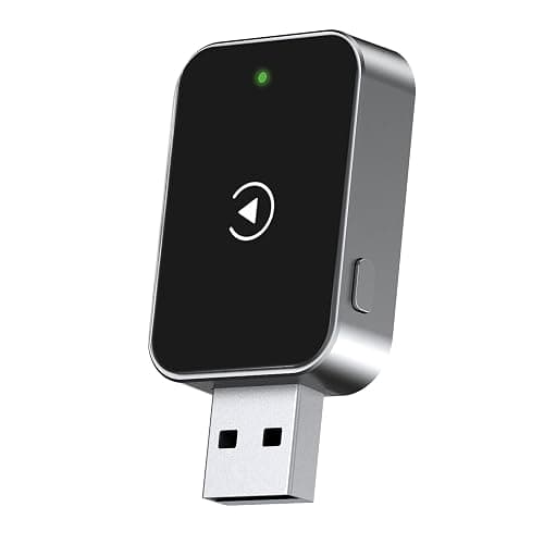 Wireless CarPlay Adapter for iPhone – Convert Wired to Wireless CarPlay Dongle Plug & Play 5GHz WiFi Fast Connection Low Latency for Cars 2016+（iOS Only - Image 1