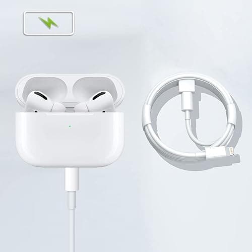 Abysssea Charger Cable for AirPods Pro Wireless Earbuds, AirPods (2nd/3nd Generation), AirPod Max Wireless Over-Ear Headphones Charging Cord Power Adapter (5ft) thumbnail 4