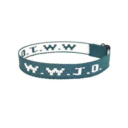 WWJD Bracelets, Inspirational Christian Wristbands for Men and Women, What Would Jesus Do Bracelets Pack/Single - Image 1