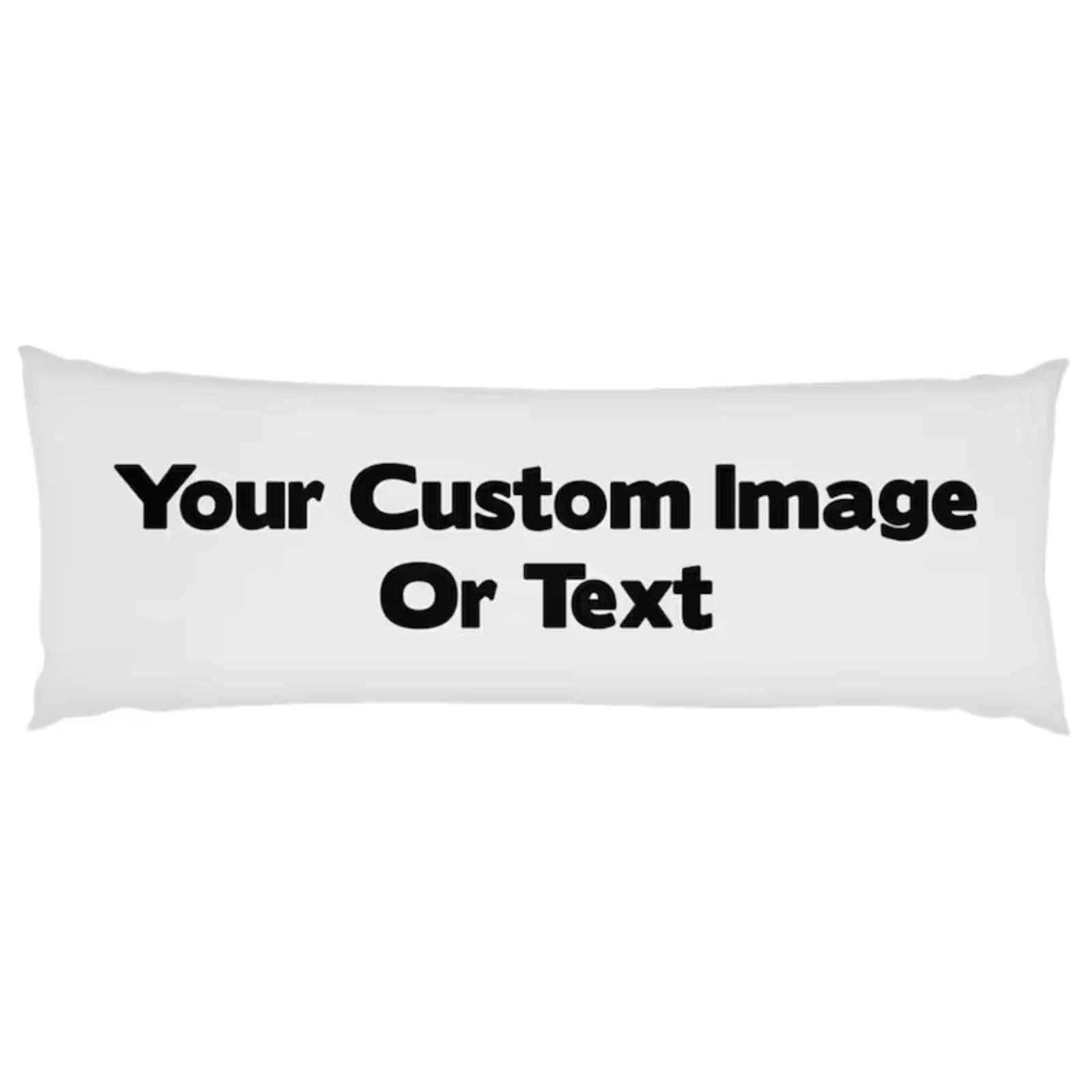 Custom Body Pillow Cover, Custom Photo Pillow Case, Personalized Throw Pillow Cover with Picture for Adults Christmas Keepsake thumbnail 9