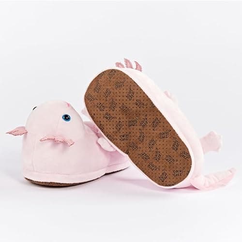 ooohyeah Funny Animal Hug Plush Slippers for Women, Novelty Cute Cozy Warm Slippers with Non-Slip Grips thumbnail 4