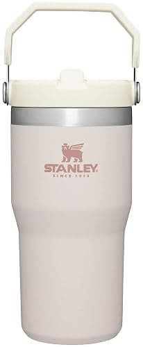 STANLEY Classic IceFlow Stainless Steel Tumbler with Straw, Vacuum Insulated Water Bottle for Home, Office or Car, Reusable Cup with Straw Leakproof - Image 1