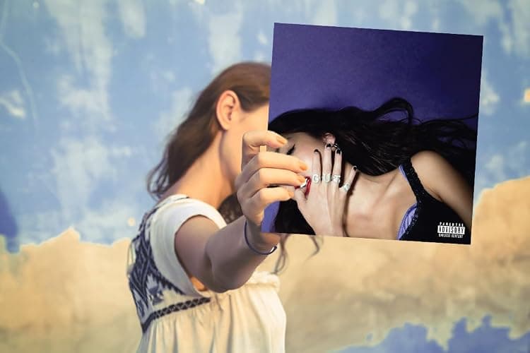 CINEMAFLIX Guts - Olivia Rodrigo - Pop/Pop Rock - Album Cover POSTER - Measures 12 x 12 inches thumbnail 2