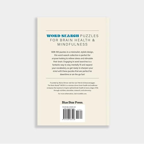 100 Stress-Relieving Word Search Puzzles to Sharpen Your Mind: Presented by Maria Shriver, Patrick Schwarzenegger, and MOSH (Puzzle Books for Brain Health) thumbnail 6