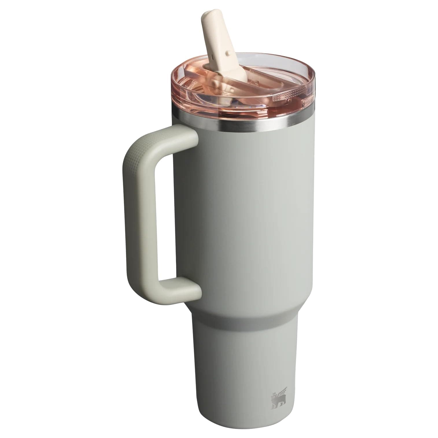 Stanley Quencher ProTour Flip Straw Sage Grey 1.18L - Vaso Térmico Stanley con Popote y Tapa Antiderrames 40oz, Acero Inoxidable Doble Pared thumbnail 2