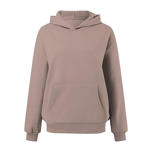 XINGJIAARTS Mockneck Sweatshirt Women Long Sleeve Fleece Top Pullover Hoodies For Women Sweater Shirts With Side Pockets New thumbnail 4