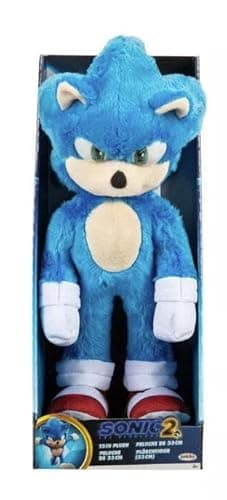 Sonic The Hedgehog, Sonic Movie 13" Plush, 5.6 x 5.4 x 14 inches thumbnail 4
