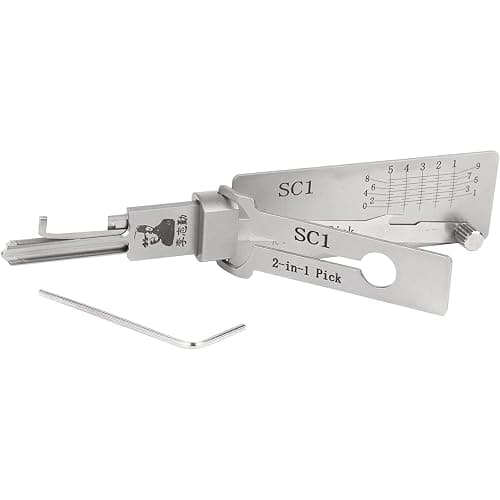 SC1 Precision Pick and Hook Set Repair Tools 2 In 1 Set Hook & Pick Set Hand Tool for Civilian Use thumbnail 2