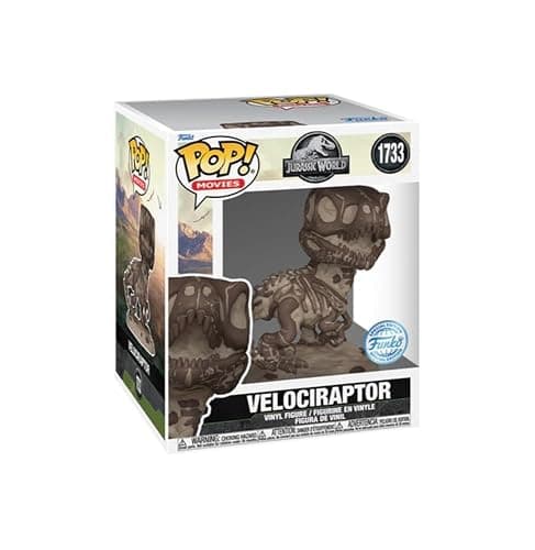 Funko Pop Jurassic Park Velociraptor Viny Figure, 6-Inch Size - Image 1